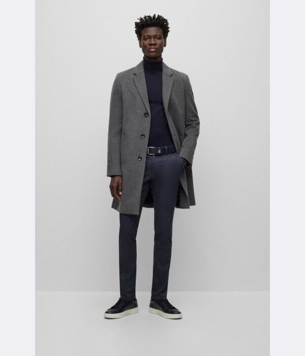 

Брюки чинос kaito1 Slim fit Boss, синий