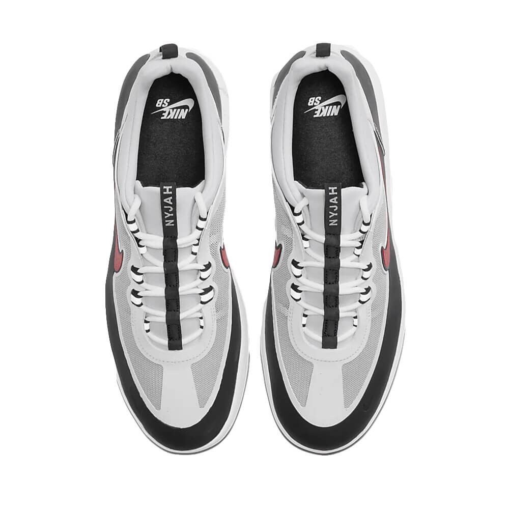 Скейтерские кеды Nike SB Nyjah Free 2 Premium, чёрный/серый — фото 3