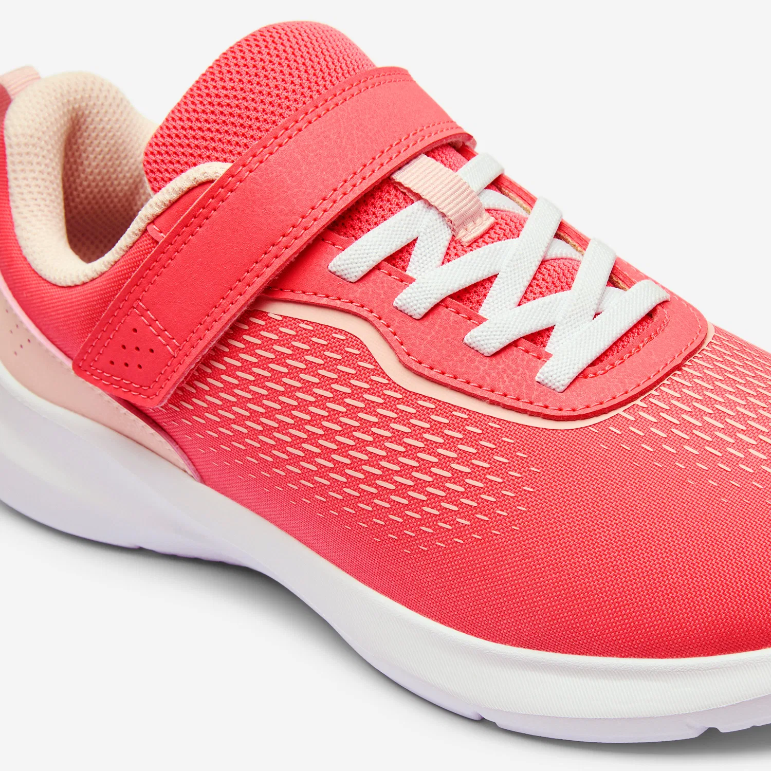 Детские кроссовки на липучках Play Fun Decathlon, Wassermelonenrosa Perlrosa — фото 3