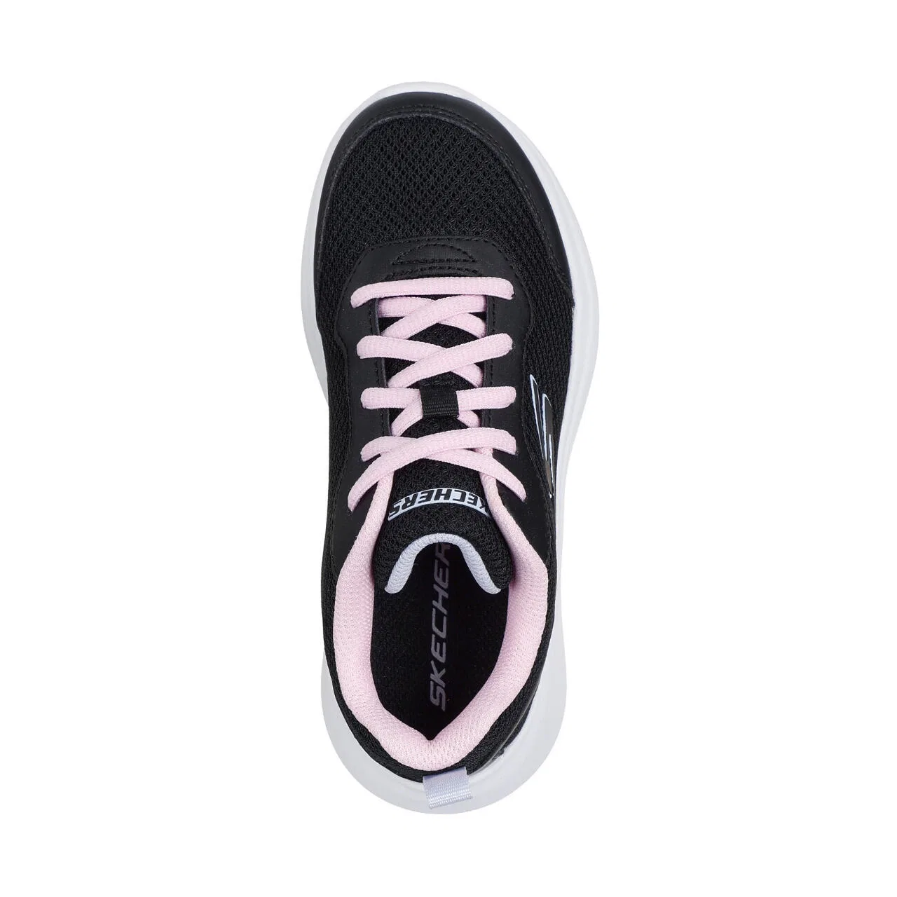 Детские кроссовки с сетчатым верхом Skechers, Schwarz — фото 3