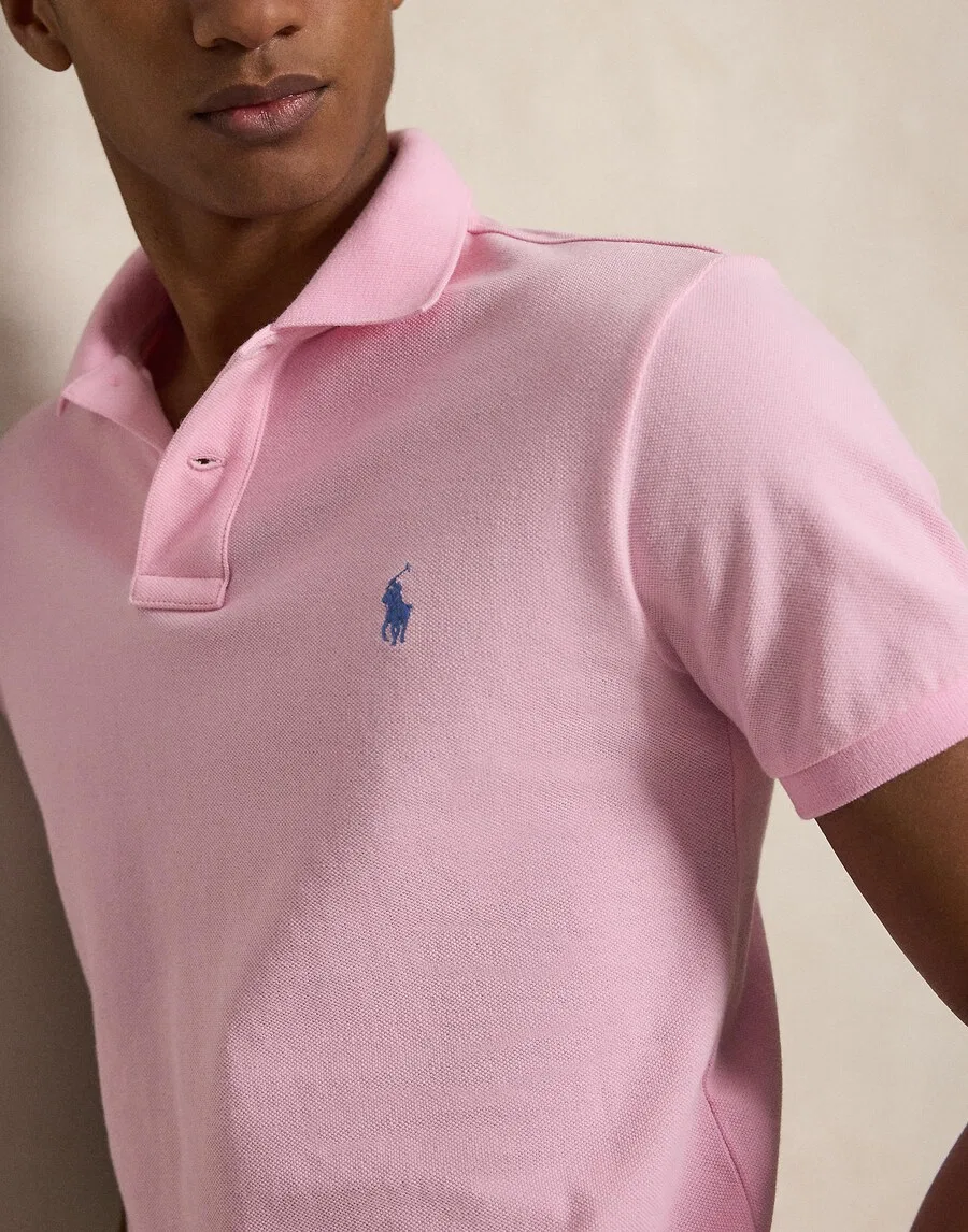 Рубашка Polo Ralph Lauren светло-розового цвета — фото 2