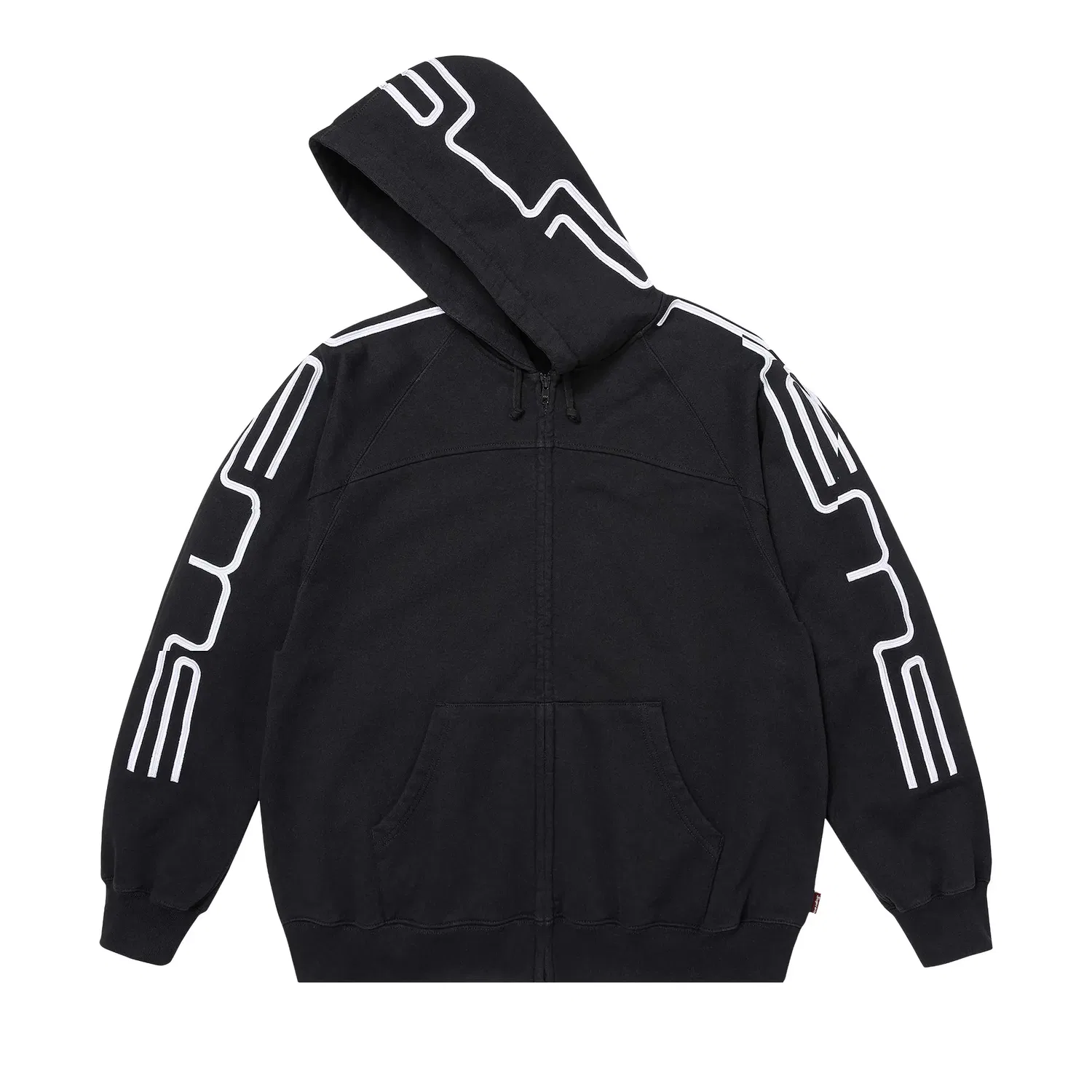 Свитшот на молнии с капюшоном Connect Supreme, Black — фото 3