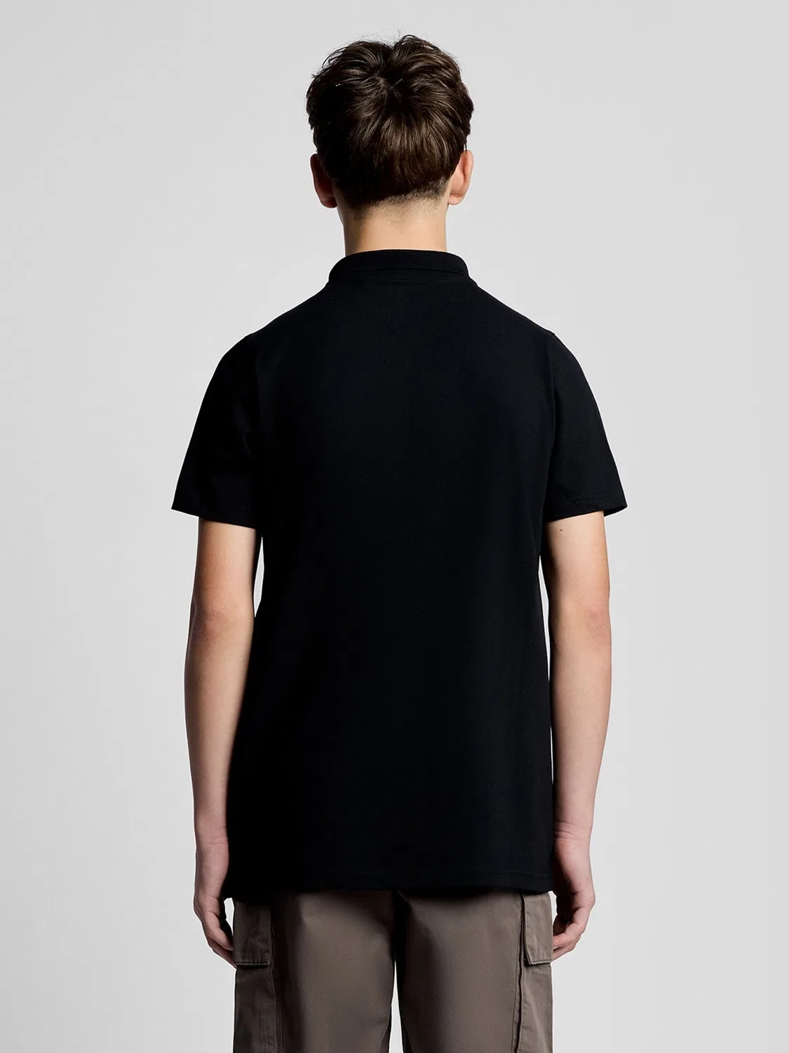 Поло Lyle & Scott Core Sports, черный — фото 4