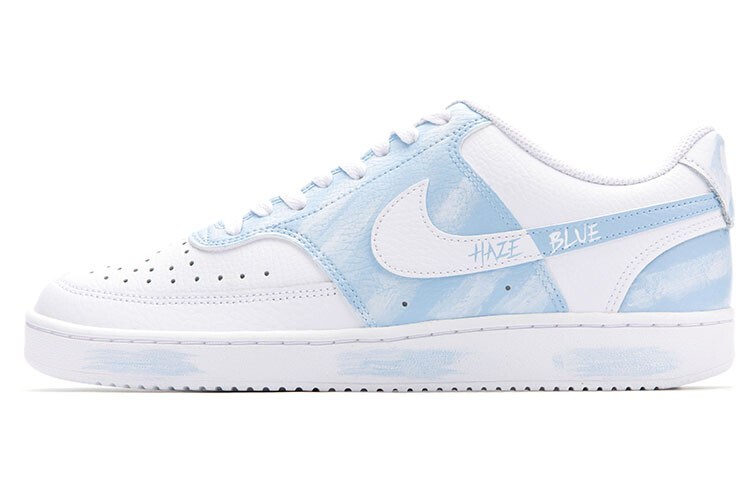 

Кроссовки Nike Court Vision 1 Skateboard Shoes Women's Low-Top White Blue