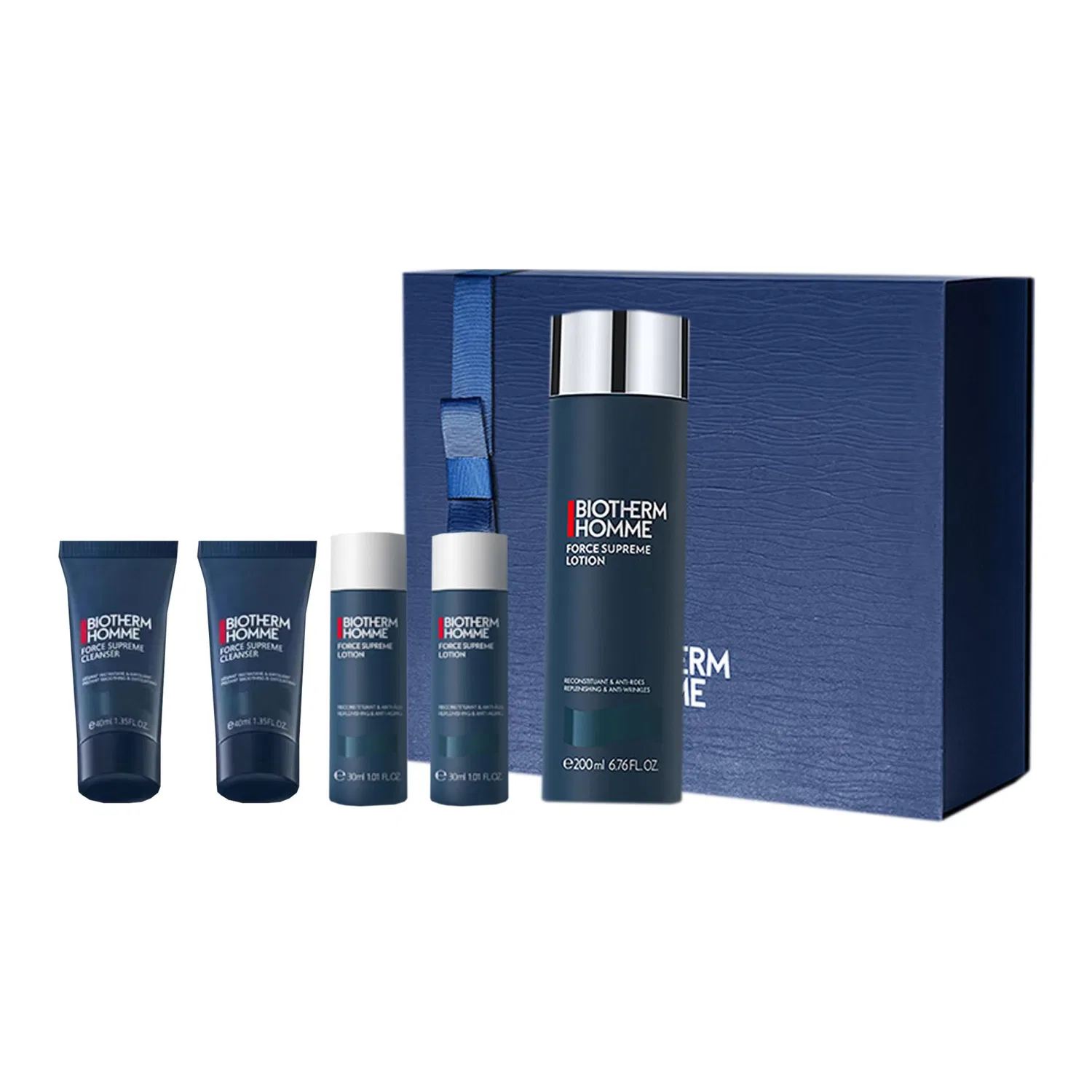 Мужской набор косметики для ухода за кожей с подтягивающим лосьоном Blue Diamond, BIOTHERM