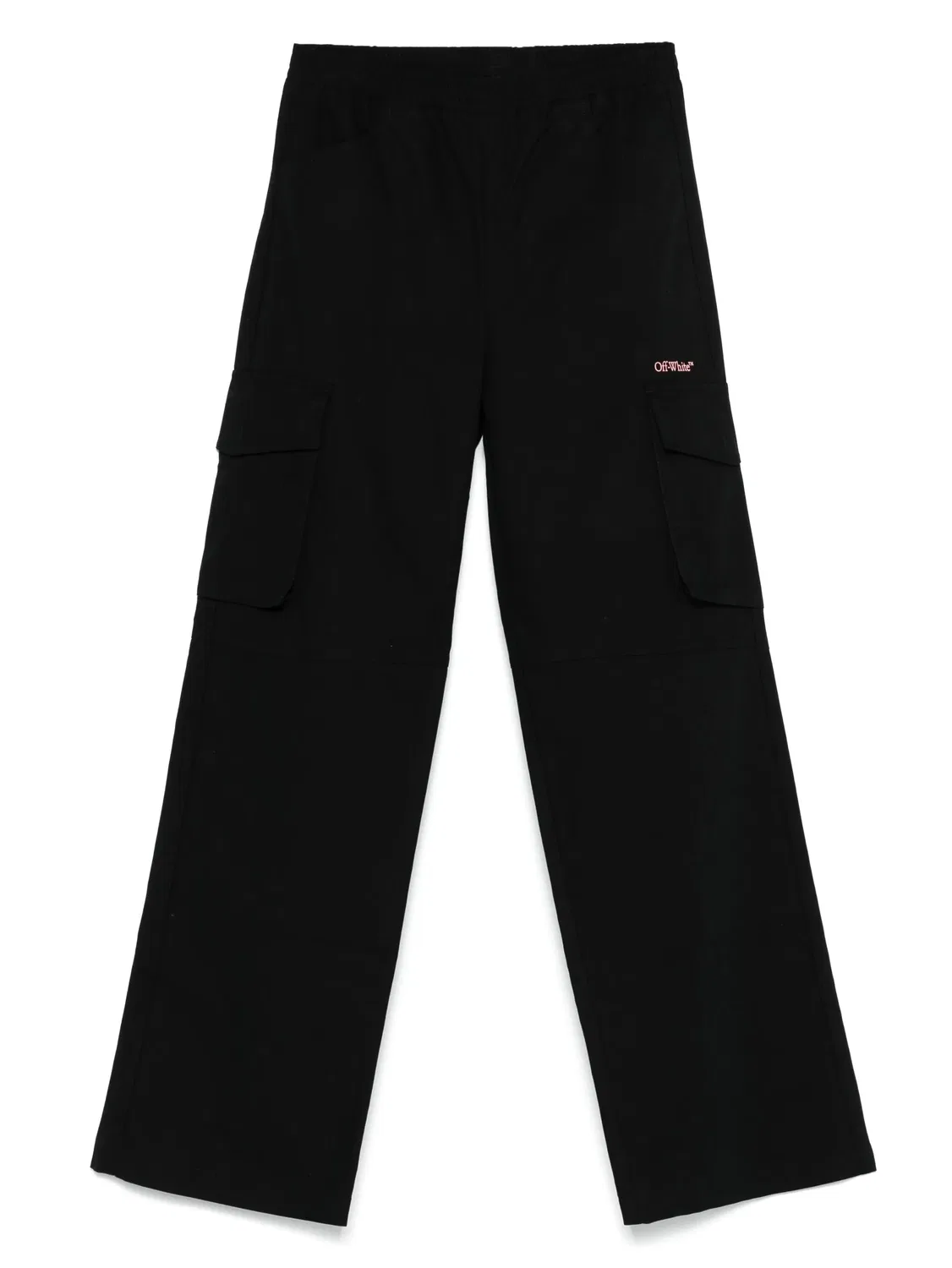 Кargo штаны с логотипом OFF-WHITE, черный