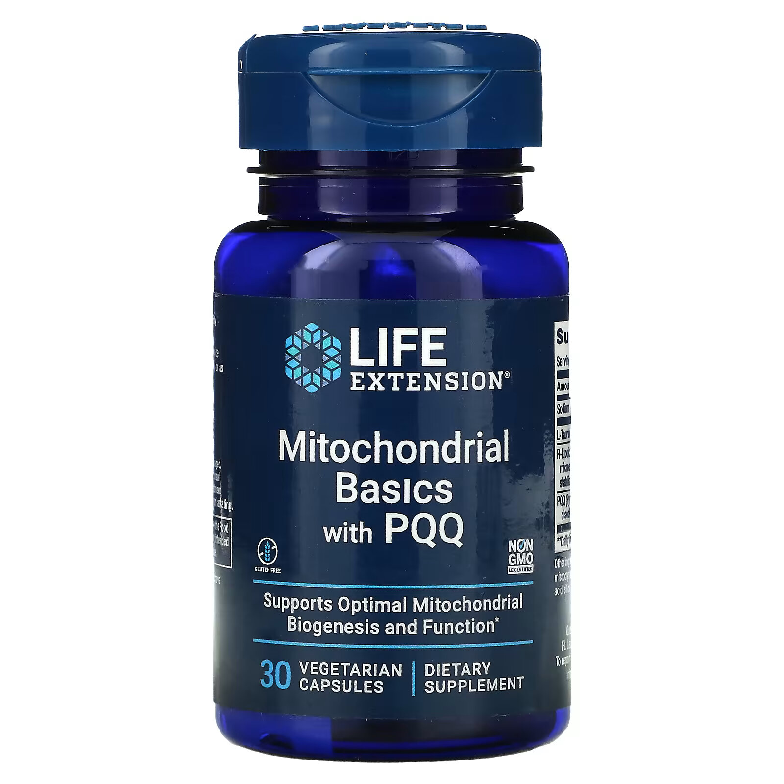 Life Extension, Mitochondrial Basics с PQQ, 30 капсул - фото