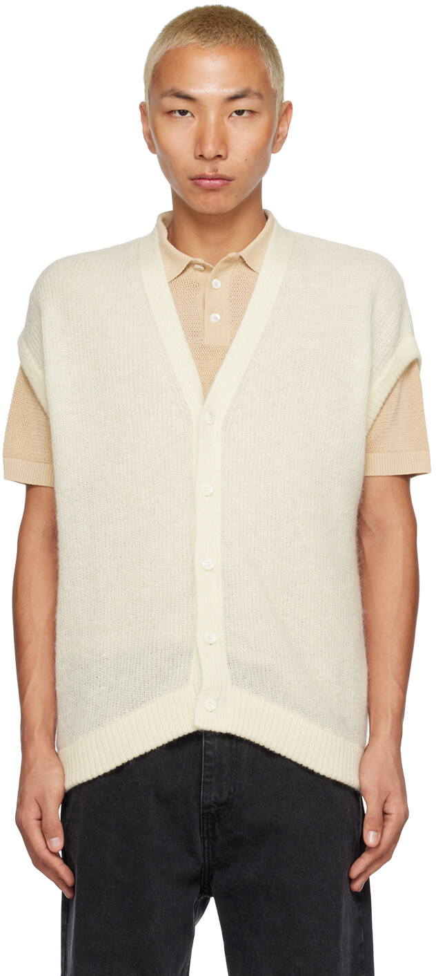 

Жилет SSENSE Exclusive Off-White Servizi Second/Layer, Серый, Жилет SSENSE Exclusive Off-White Servizi Second/Layer