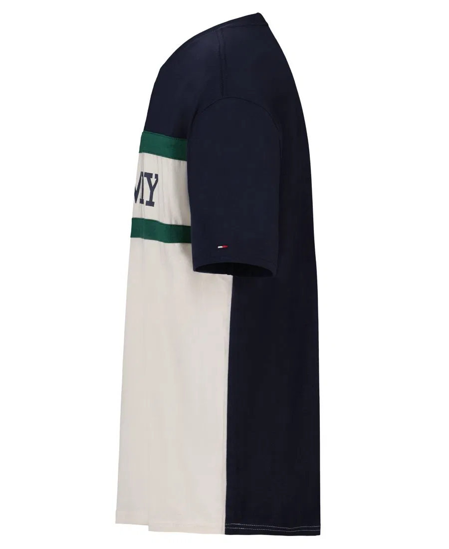 Футболка с длинным рукавом с цветовым блоком Tommy Hilfiger, Navy Blazer — фото 2
