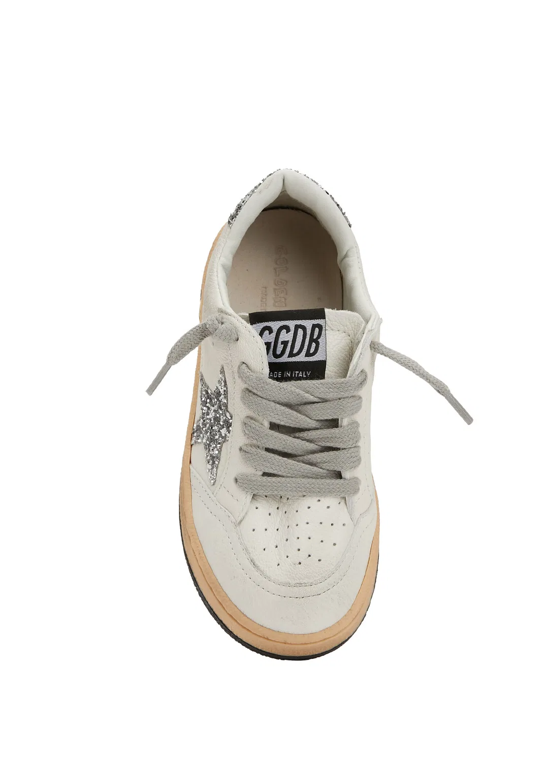 Кроссовки детские Golden Goose Ball Star, multi white — фото 4