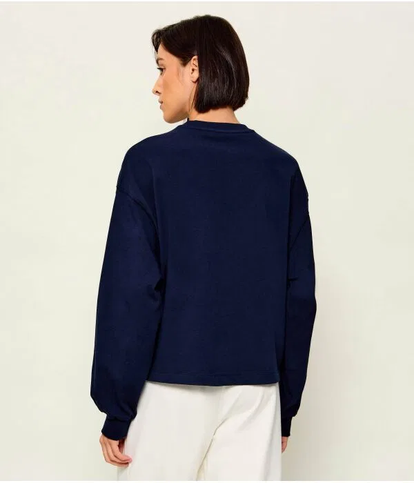 Женская рубашка свободного кроя Relaxed Fit Tommy Hilfiger, Blu Marino — фото 3