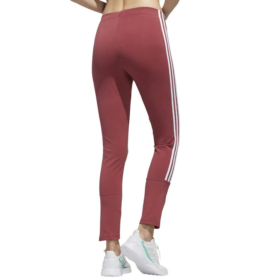 Женские леггинсы с высокой талией Adidas W New A 78 TIG, Rot Schwarz — фото 4