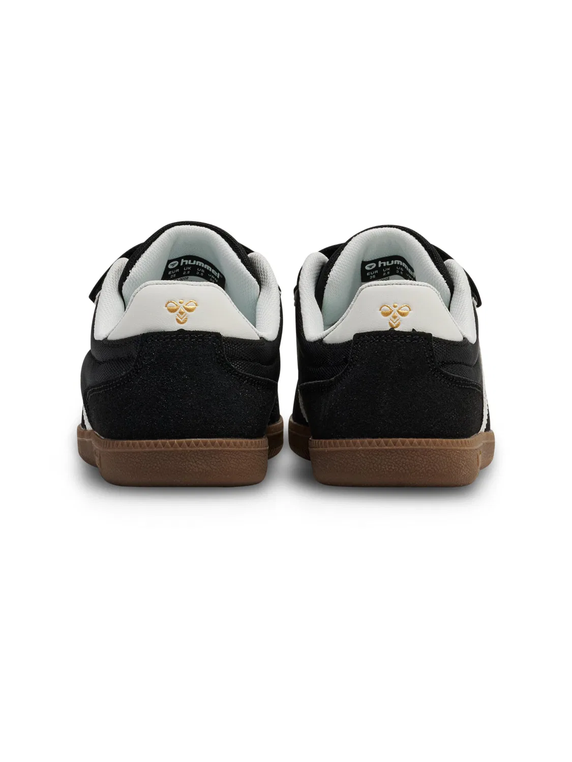 Детские кроссовки на шнуровке Coe25 Jr Hummel, Schwarz — фото 2