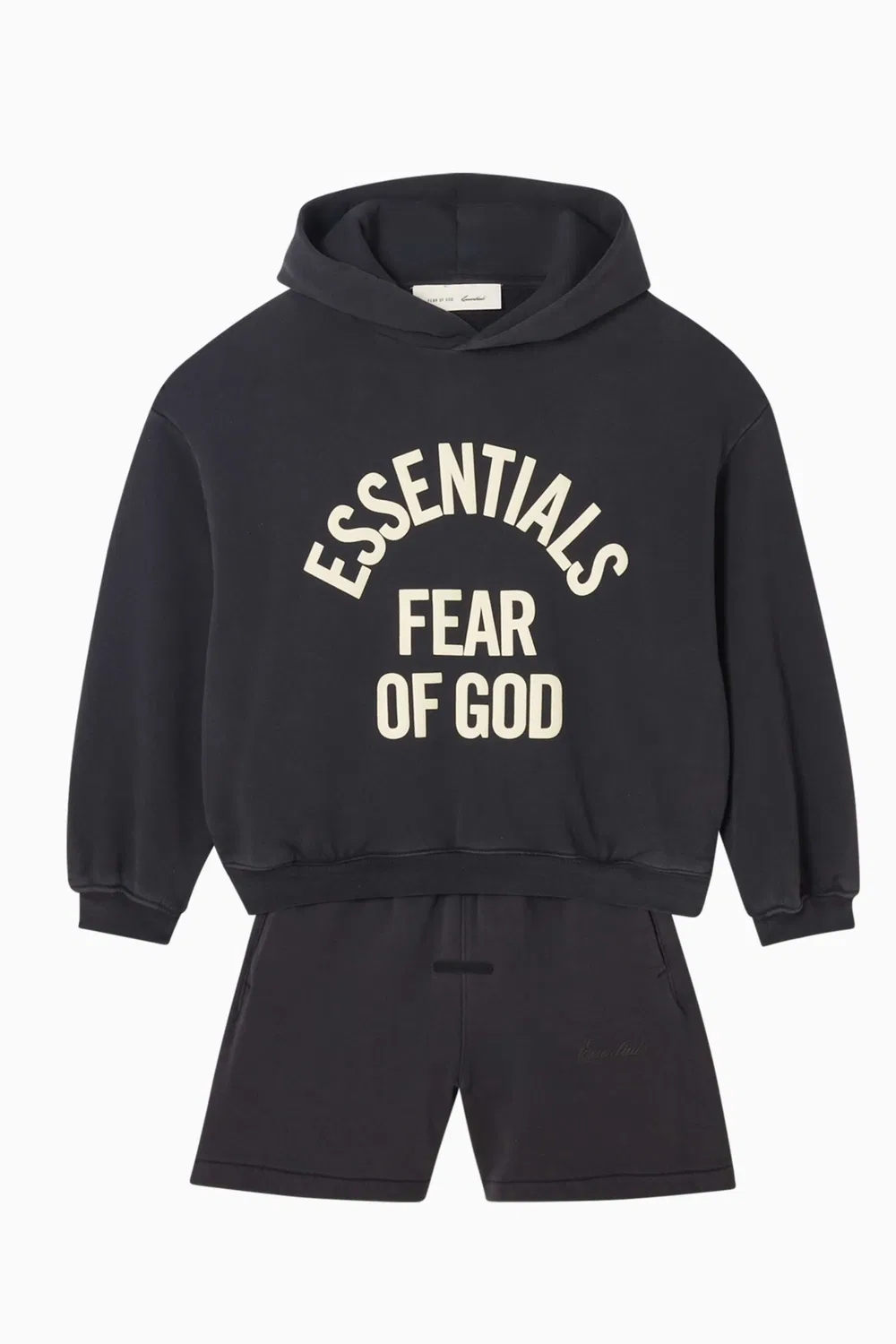 Шорты из футера на резинке Fear of God Essentials — фото 2