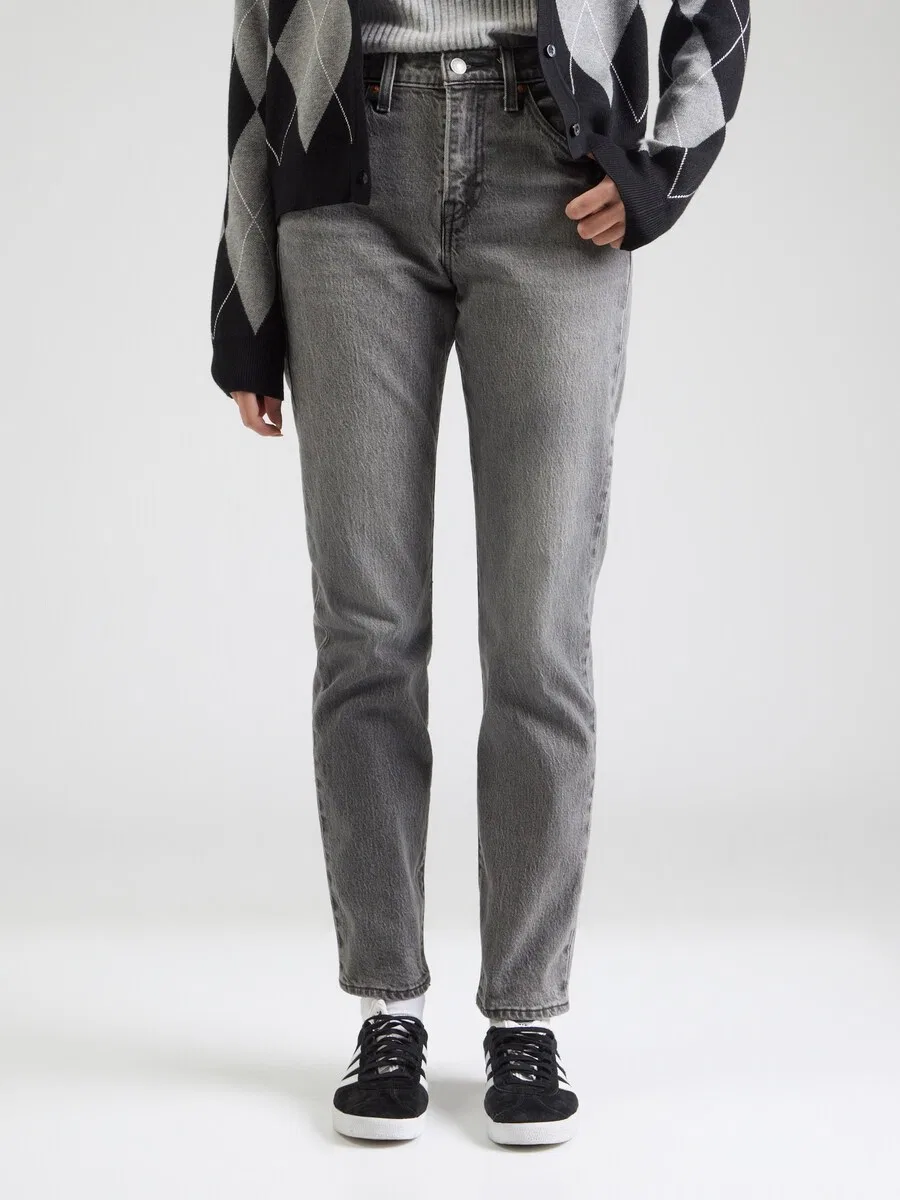 Джинсы LEVI'S Regular 'WEDGIE SLIM' серого цвета — фото 3