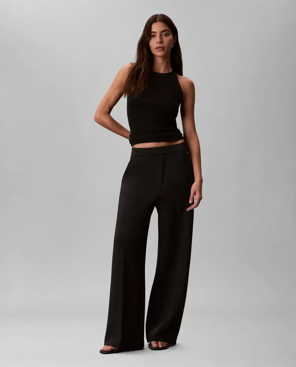 Женские брюки-клеш Calvin Klein, Negro