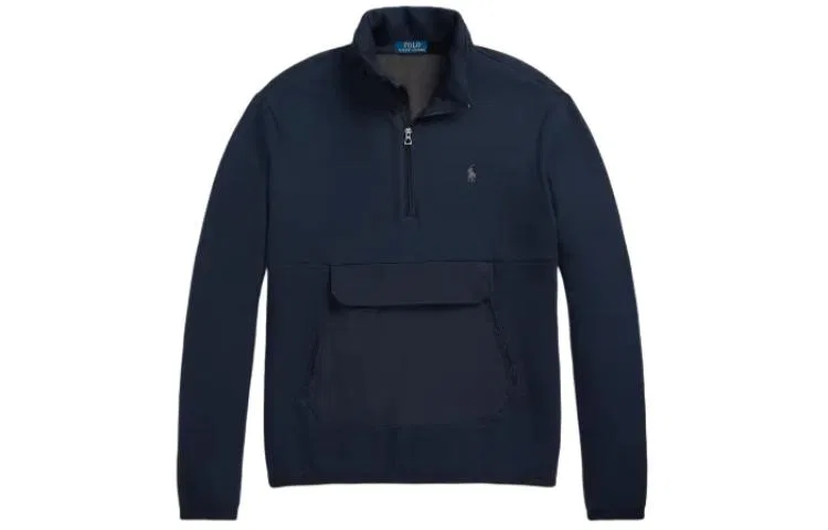 Мужская куртка-анорак с капюшоном Hybrid Hooded Anorak Polo Ralph Lauren, Marine Blue