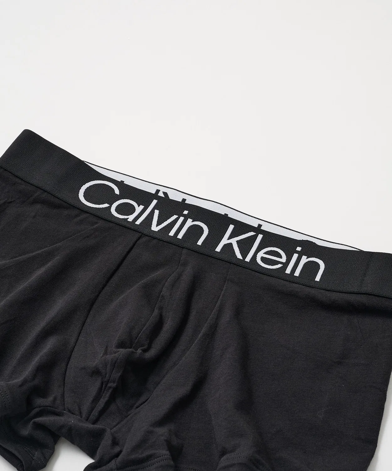 Мужские боксеры-трусы с логотипом, комплект из 3 штук Calvin Klein, Black — фото 4