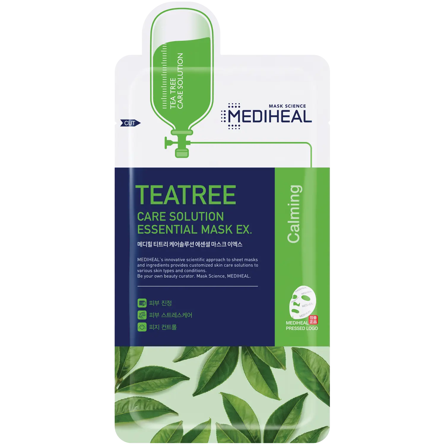 

Mediheal Essential расслабляющая маска для лица, 24 мл