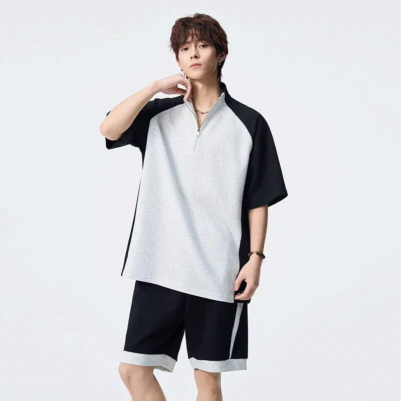 Детские шорты свободного кроя с принтом Red bean, Black — фото 4