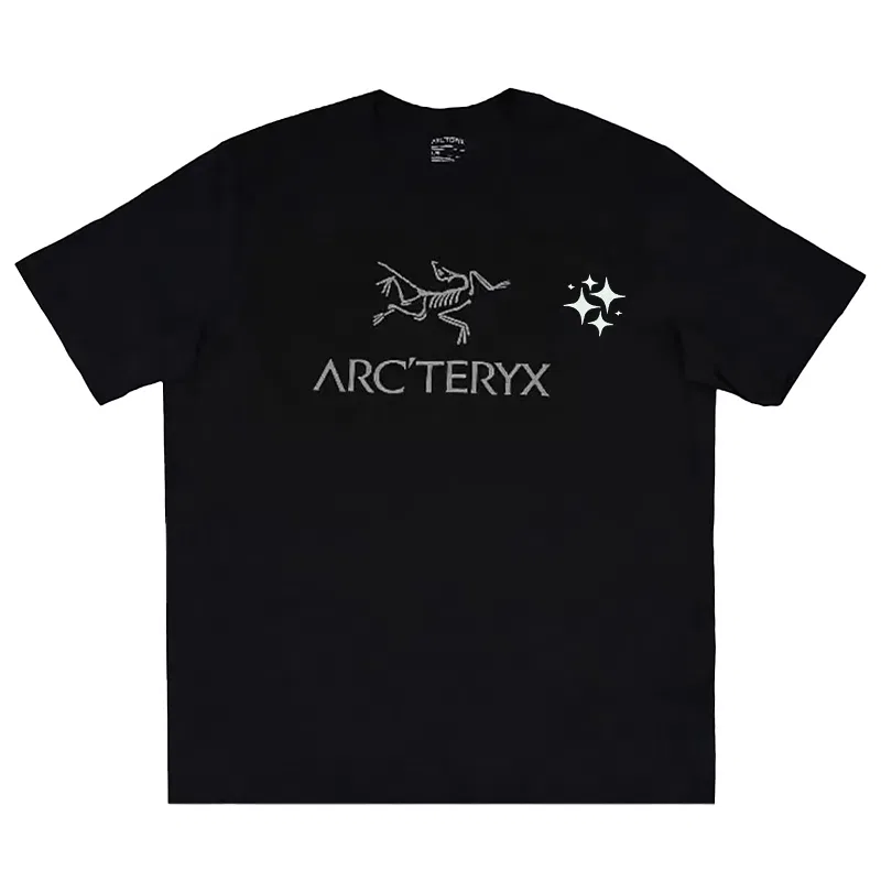 Футболка с логотипом ARC'WORD, модель KRAGG, Arcteryx, Black