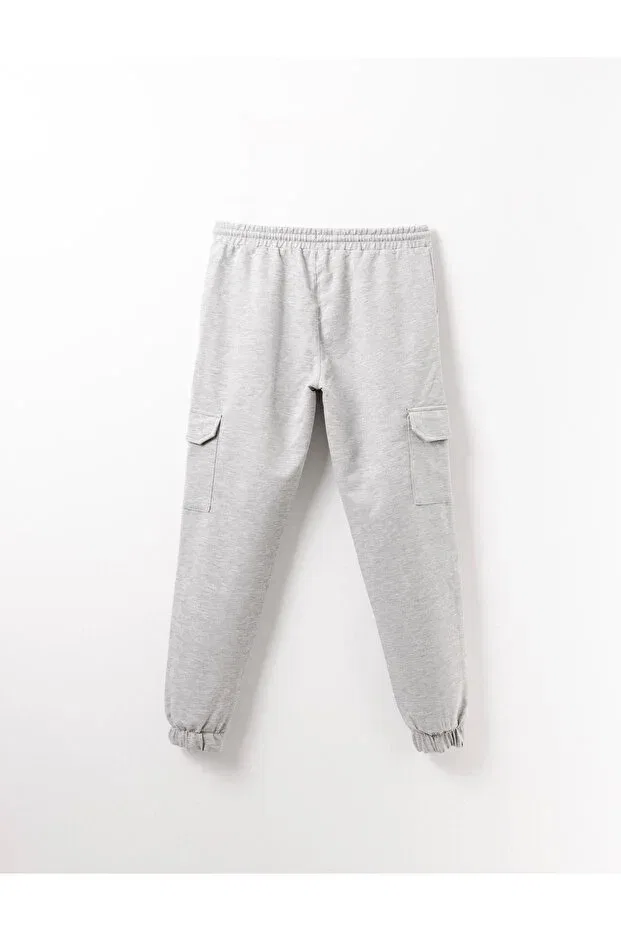 Детские спортивные штаны для мальчиков карго Mışıl Kids, Gray — фото 4