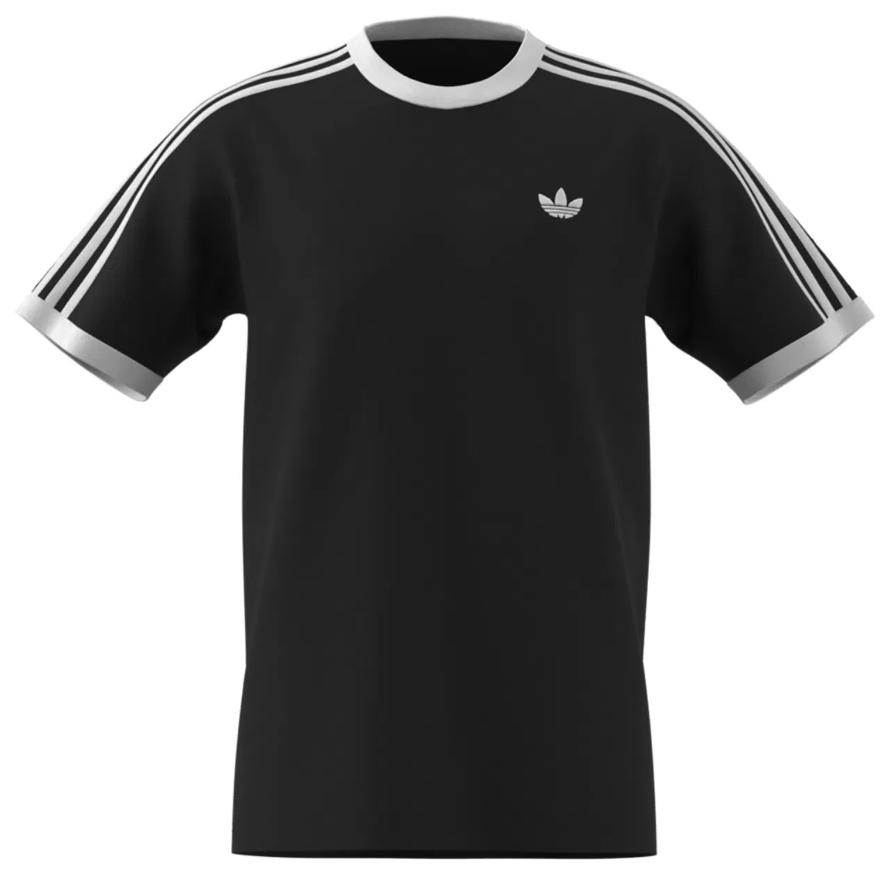 Мужская футболка 3-Stripes Adidas, черный/белый
