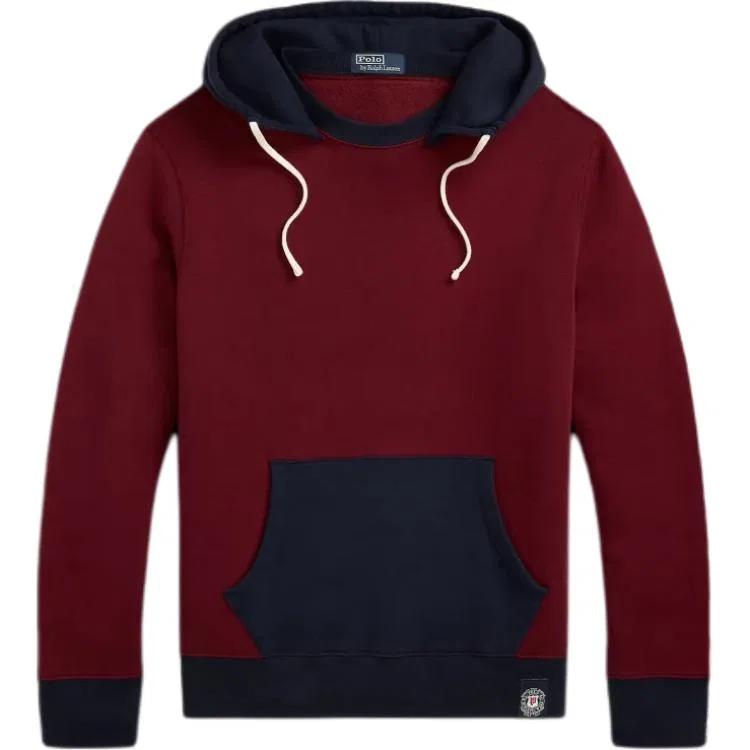 Мужской свитшот с логотипом Polo Ralph Lauren, Красный Синий