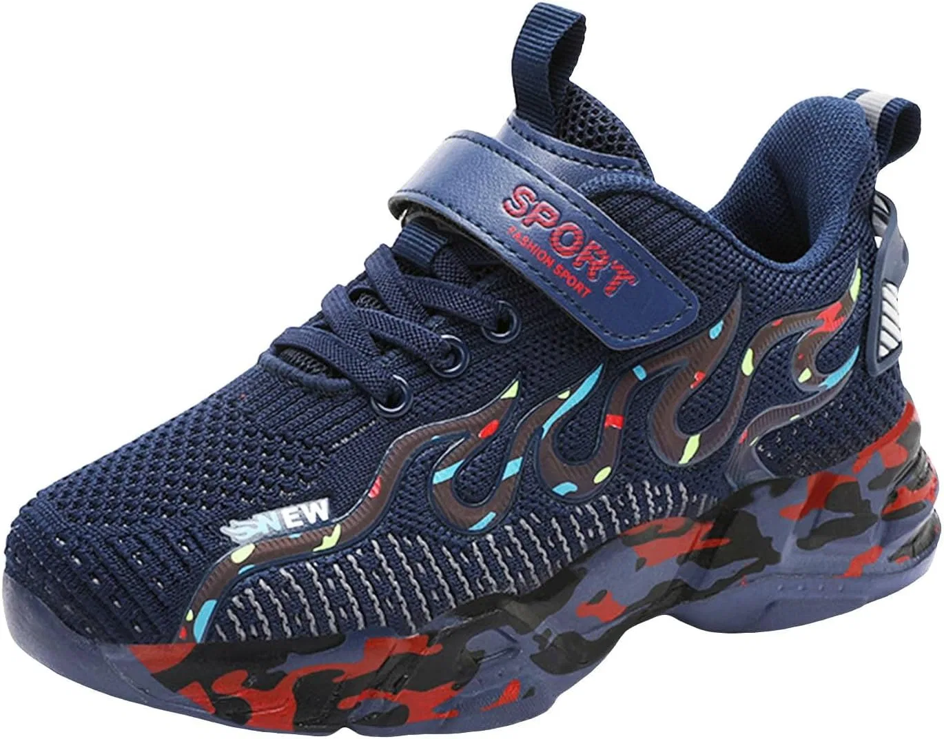 Детские кроссовки для девочек с сетчатым верхом Athletic Tennis Shoes, Dark Blue