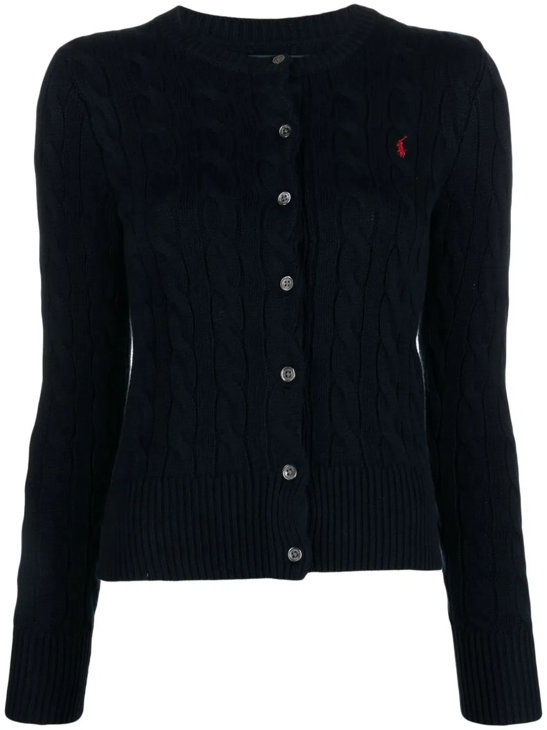 Polo Ralph Lauren Кардиган с косами, синий