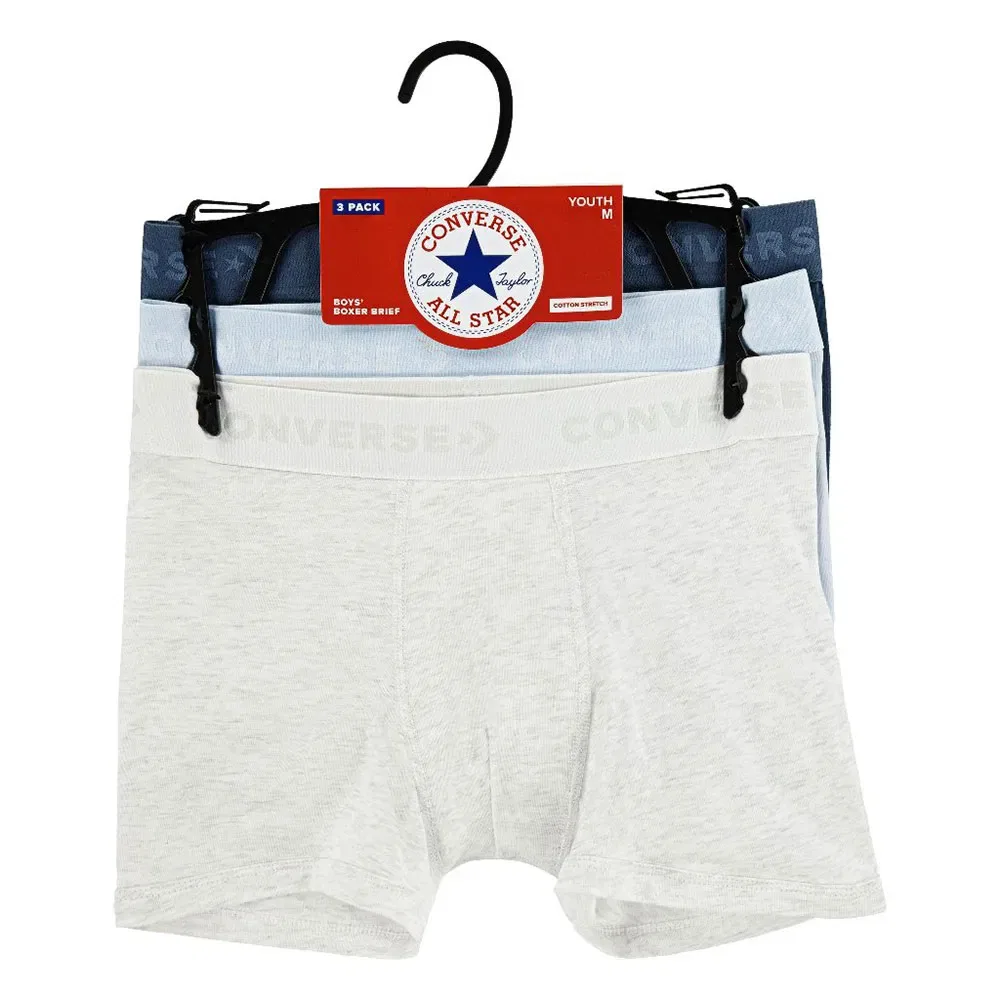 Детские трусы-боксеры для мальчиков Classic 3-Pack Converse kids, Blue — фото 3