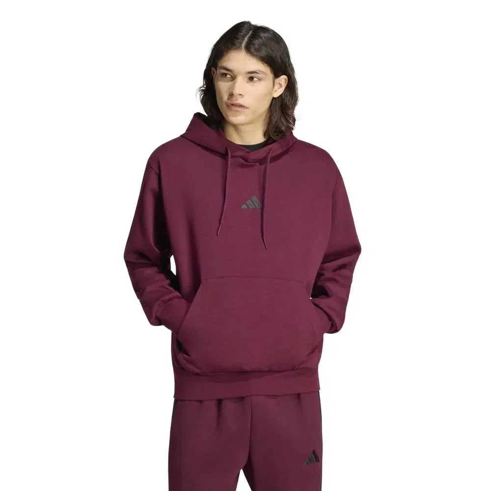 Мужской свитшот с капюшоном Feelcozy Fleece Adidas, Purple