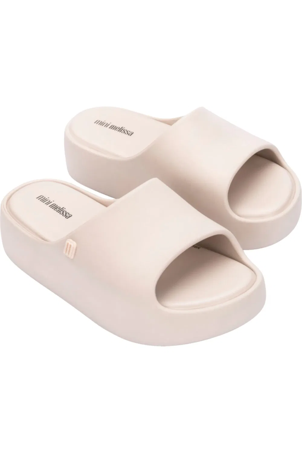 Сандалии детские платформа Free Slide Mini Melissa, бежевый