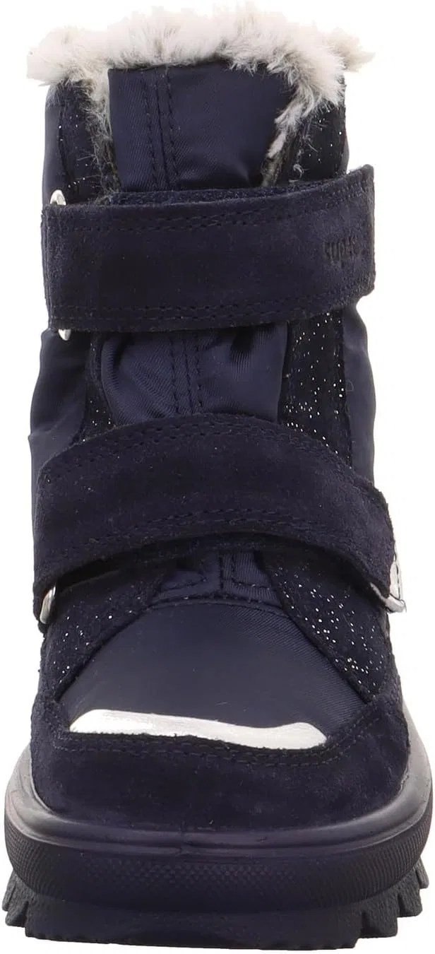 Детские ботинки для девочек Snow Boots Superfit, Blue Silber — фото 2