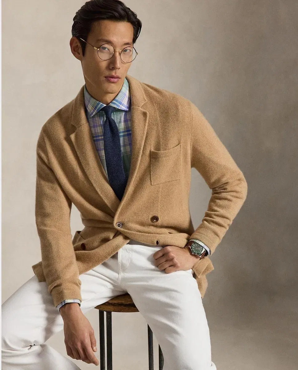 Мужская рубашка Oxford с принтом Polo Ralph Lauren, Multicolor — фото 4