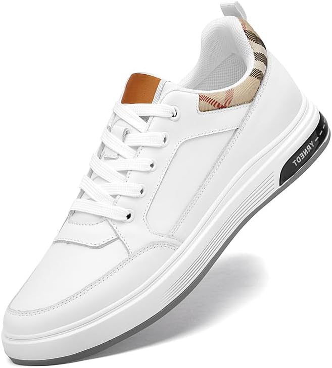 

Мужские стильные повседневные спортивные кроссовки, противоскользящие кроссовки, дышащие и удобные, с амортизацией и поглощением ударов, подходят для прогулок, поездок на работу и путешествий Meixi Mobile, белый