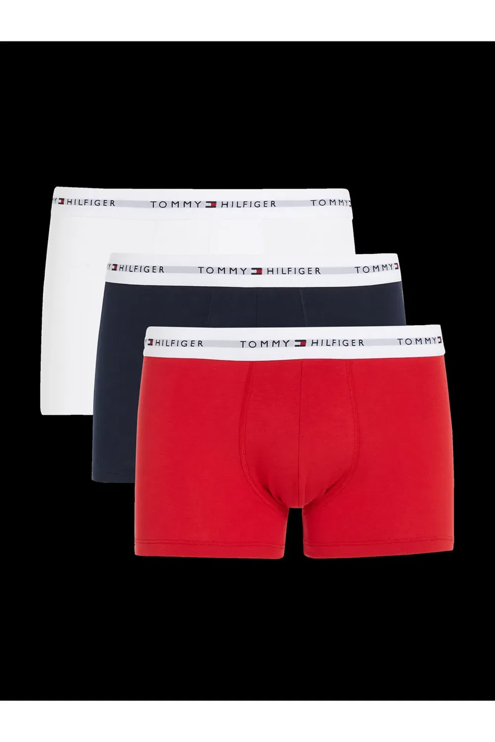 Трусы хлопковые Signature 3 Pack Tommy Hilfiger, Multi — фото 3