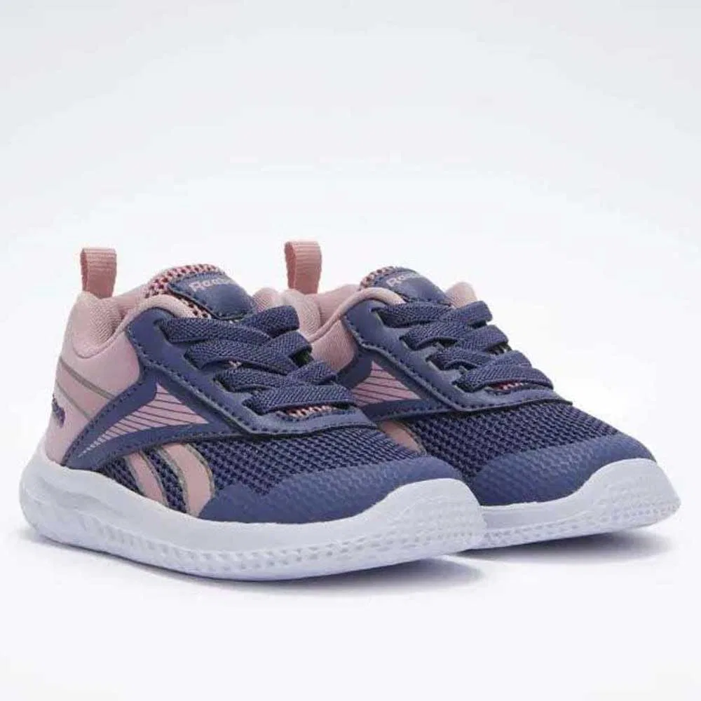 Детские кроссовки для девочек с эластичными шнурками Rush Runner 5 Elastic Lace Reebok, Frostedberry Truepink Frostedberry — фото 4