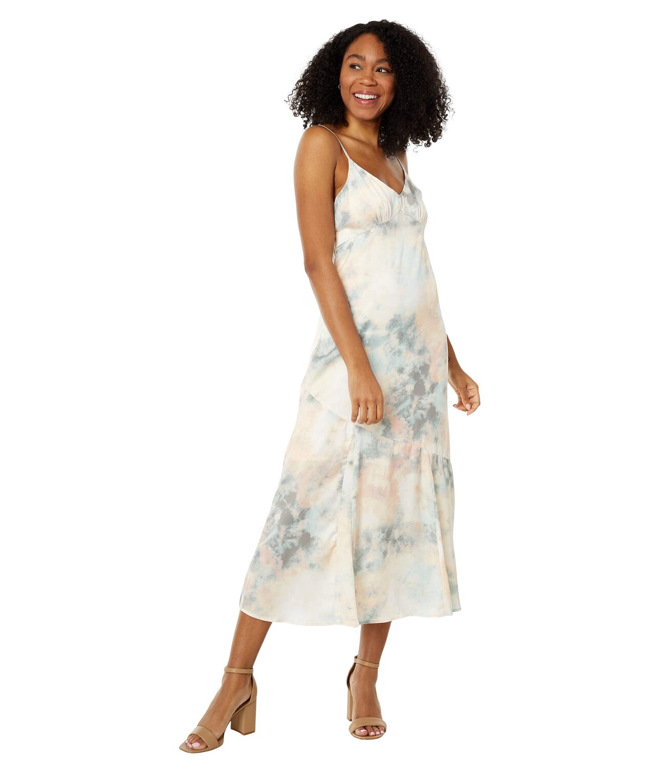 

Платье Saltwater Luxe, Sharice Watercolor Tank Midi Dress