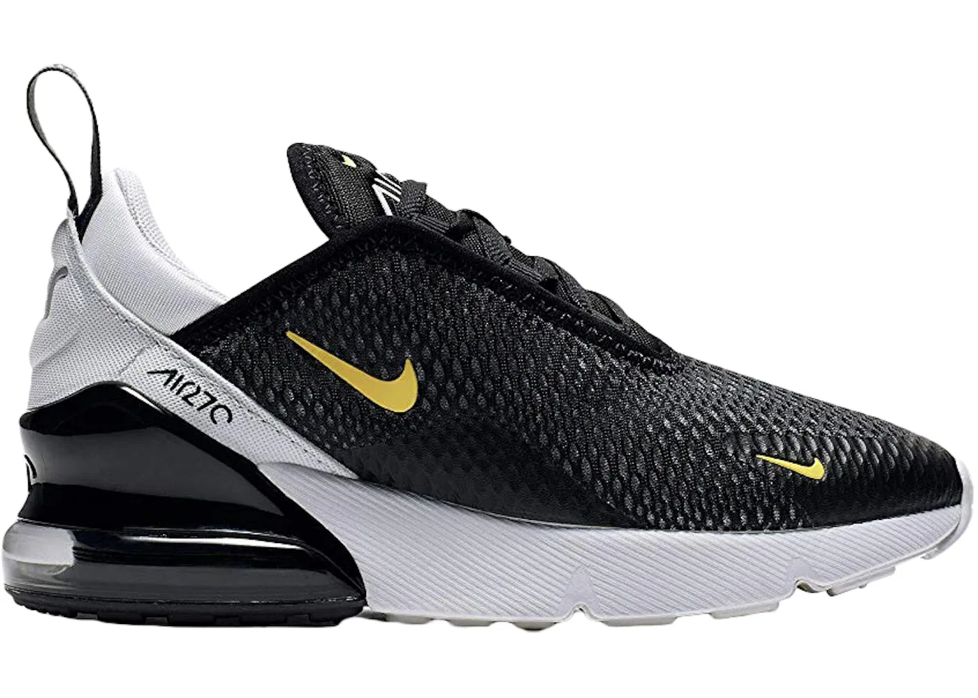 Детские кроссовки Lifestyle Nike Air Max 270, Anthracite/Amarillo/Black/Pure Platinum