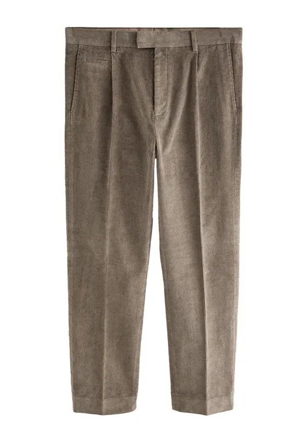 Брюки вельветовые Regular Fit Next, taupe brown, коричневый — фото 4