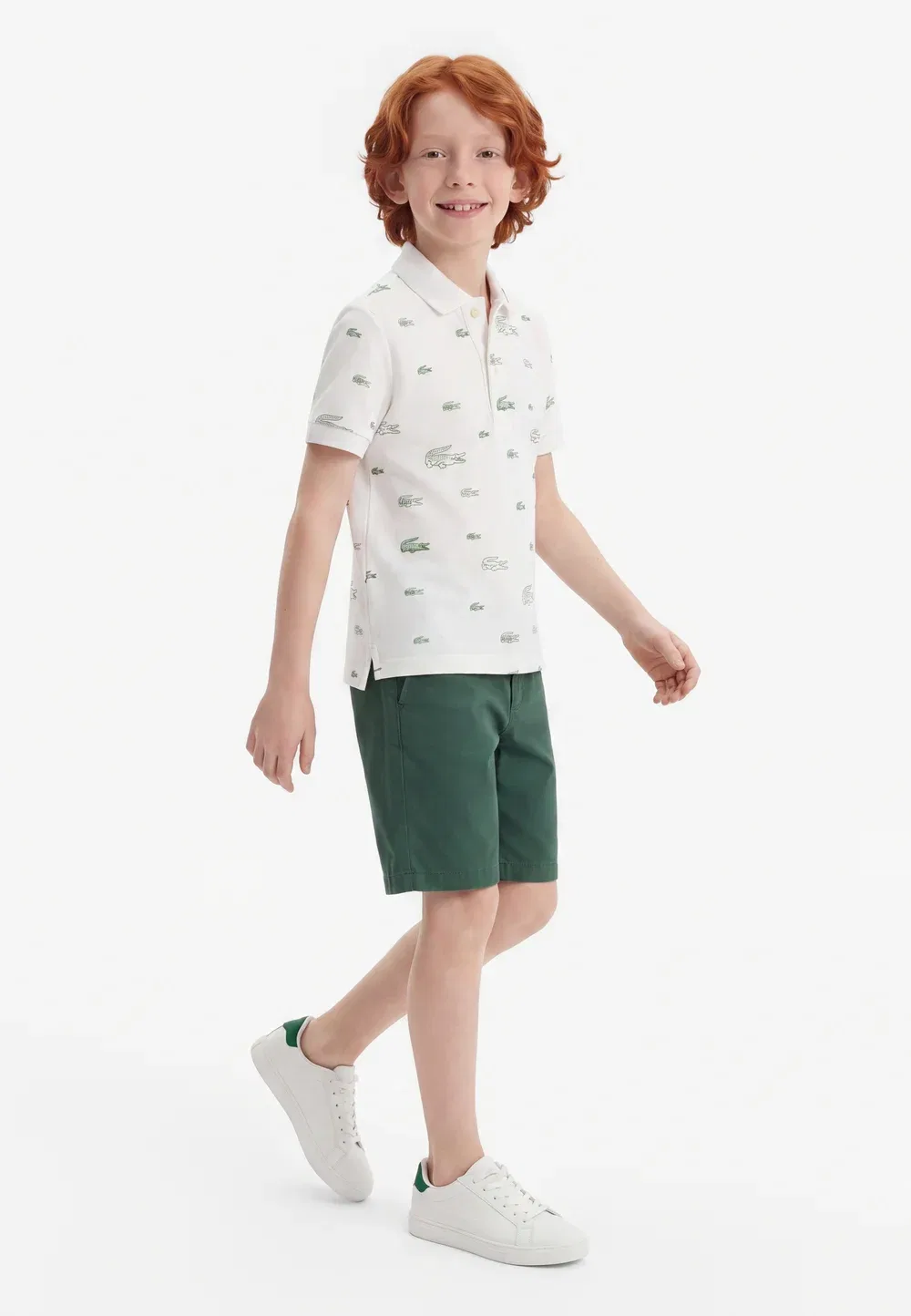 Рубашка-Поло Line Crocs Lacoste, Farine