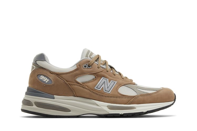 

Мокасины 991v2 Made in England 'Coco Mocca', коричневый