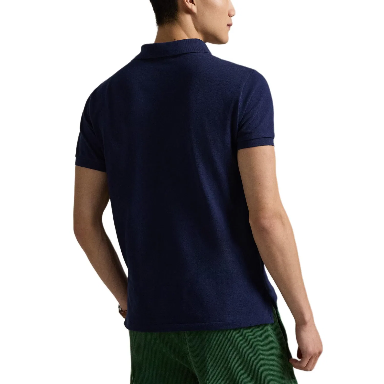 Рубашка-поло с вышивкой собаки, Polo Ralph Lauren, Dark Blue — фото 3