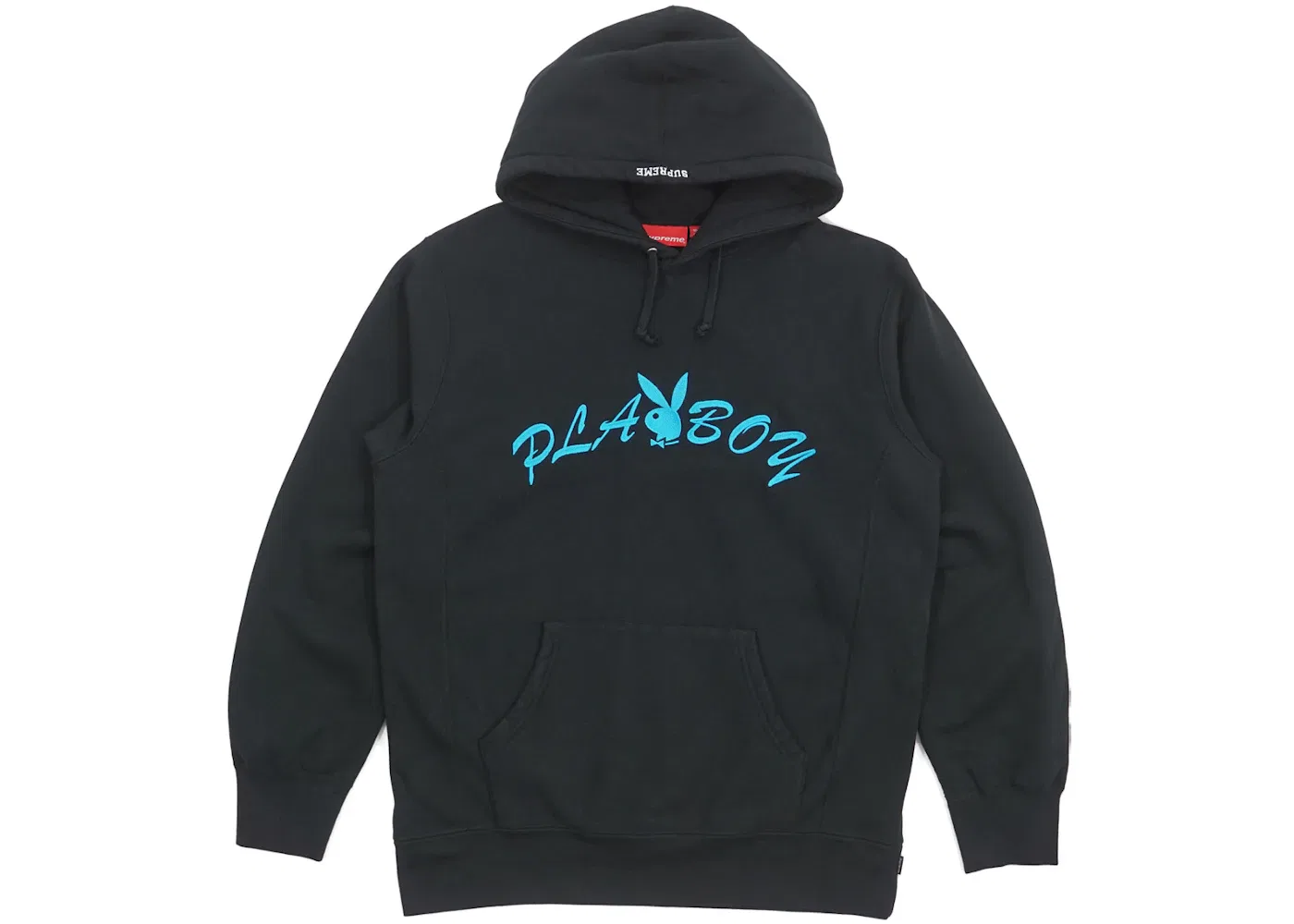 Мужская худи с капюшоном Supreme, Черный