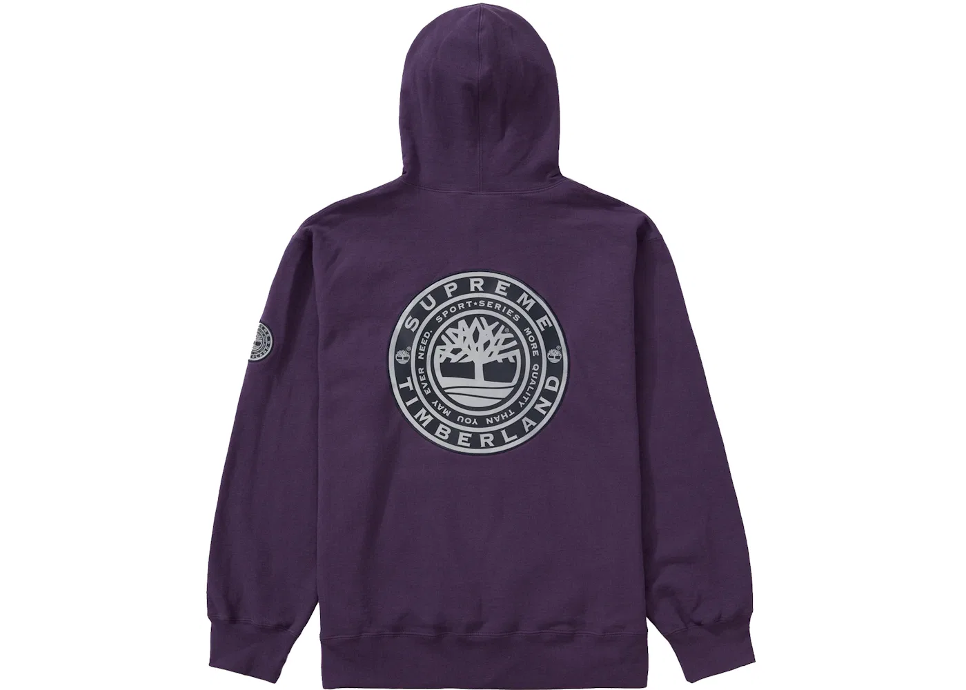 Мужской худи с принтом Supreme Timberland, Dusty Purple