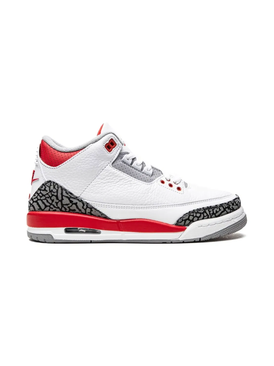 Кроссовки Air Jordan 3 Retro "Fire Red 2022" — фото 3