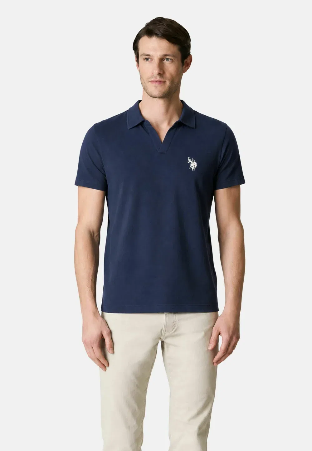 Rood Polo m.corta - рубашка-поло U.S. Polo Assn., Blu