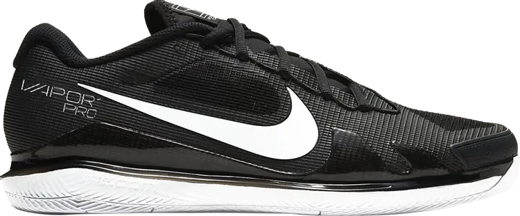 

Бутсы Nike NikeCourt Air Zoom Vapor Pro 'Black White', черный