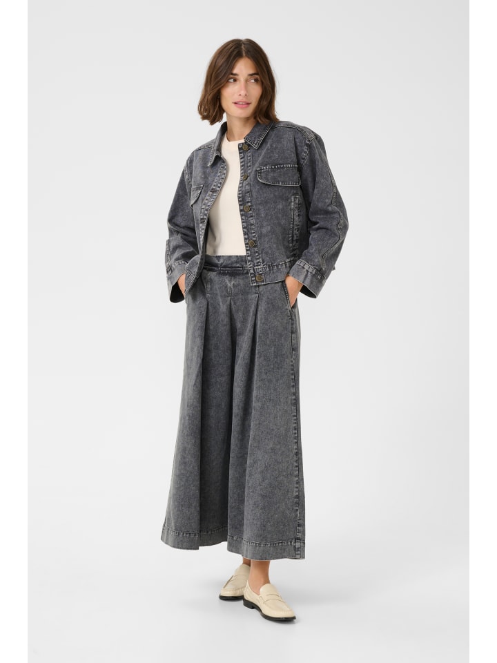 

Куртка CUcarlina свободного кроя в цвете Dark Gull Gray Wash CULTURE